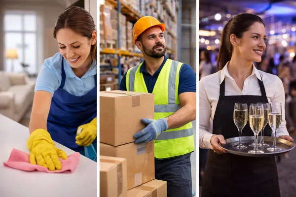 Temp staffing for home, warehouse, logistics and events across the UK - Grafter